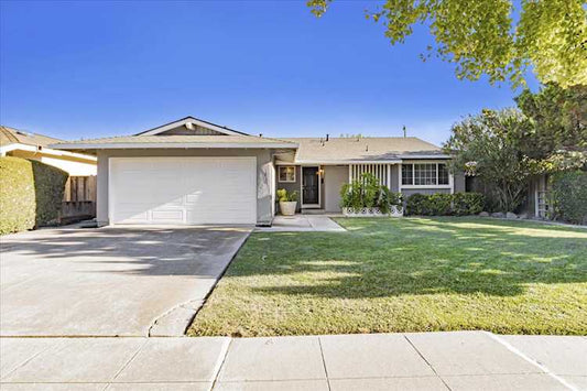 622 Briarcliff Drive, San Jose, CA 95123 - 3 Beds - 1 Baths - 1,128 Sq.Ft